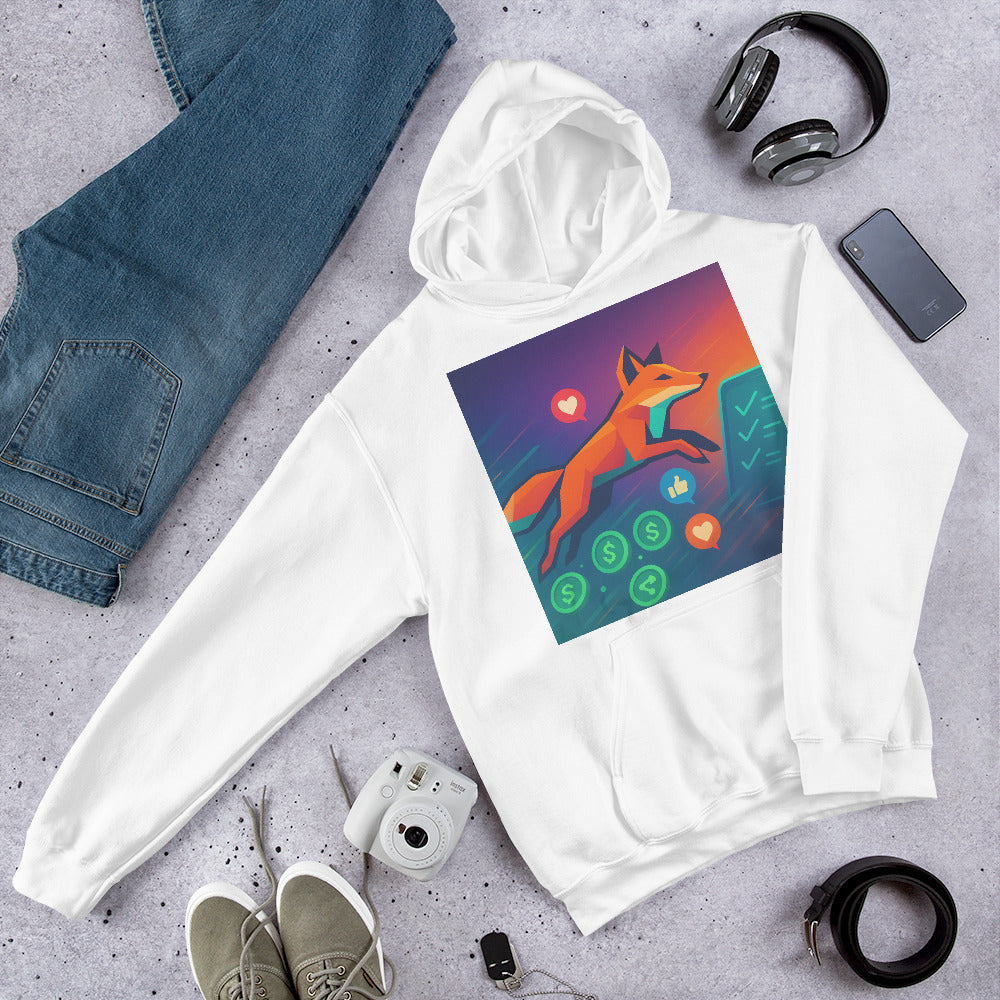 Neon Fox Token Trail - View 1