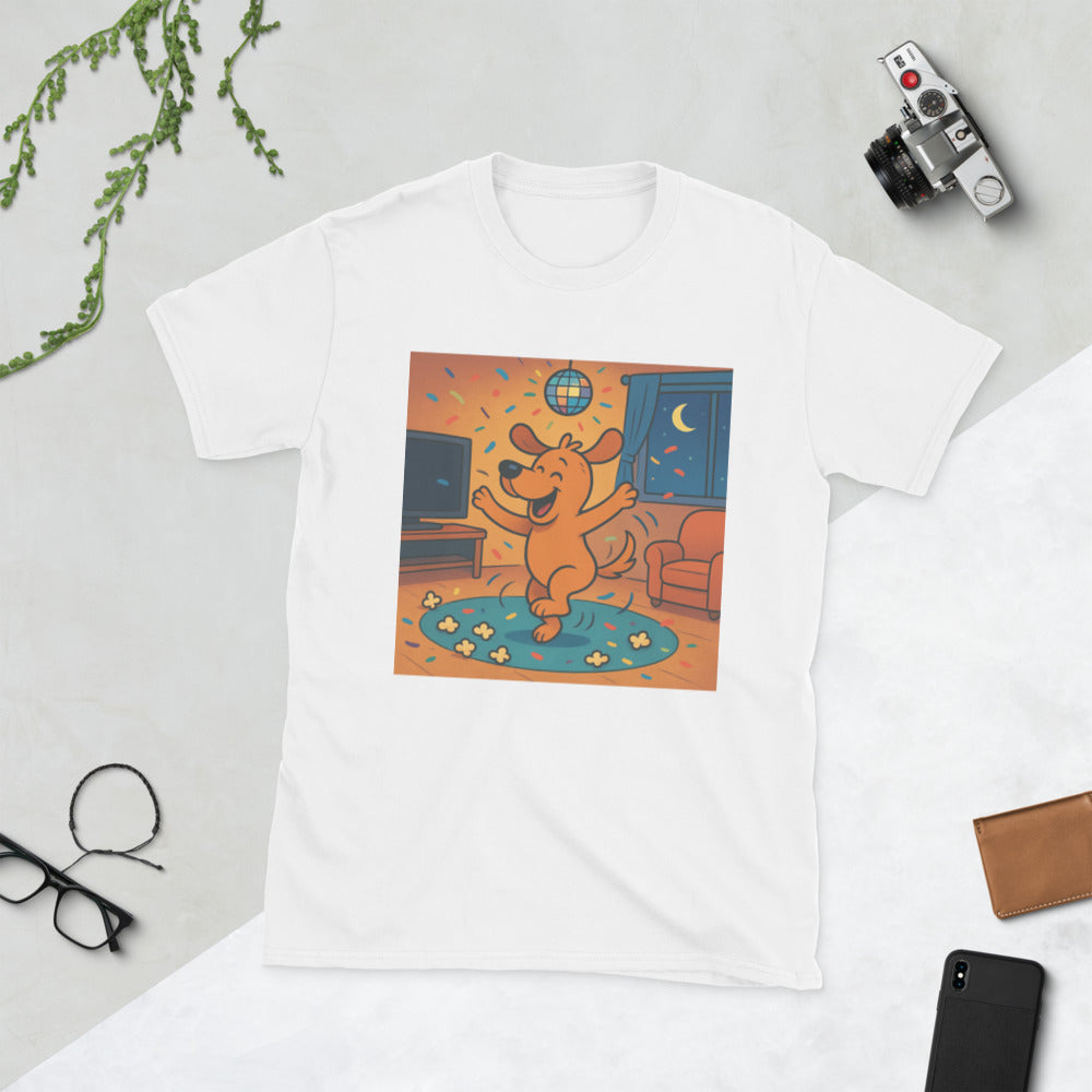 Popcorn Party Pup - White