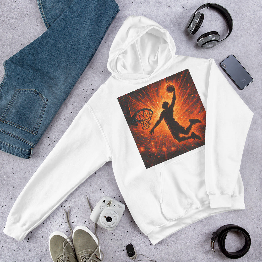 Buzzer Beater Blaze Art Print - View 1