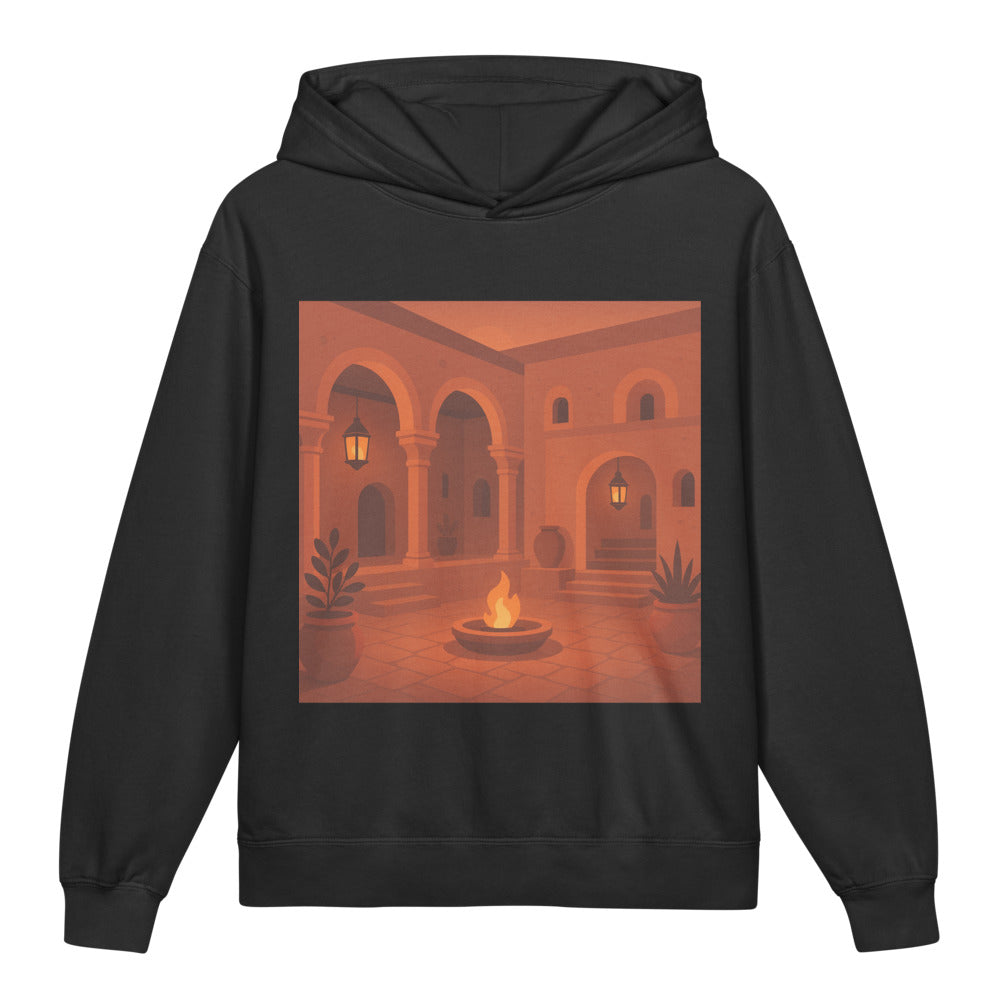 Emberlit Terracotta Courtyard - Black