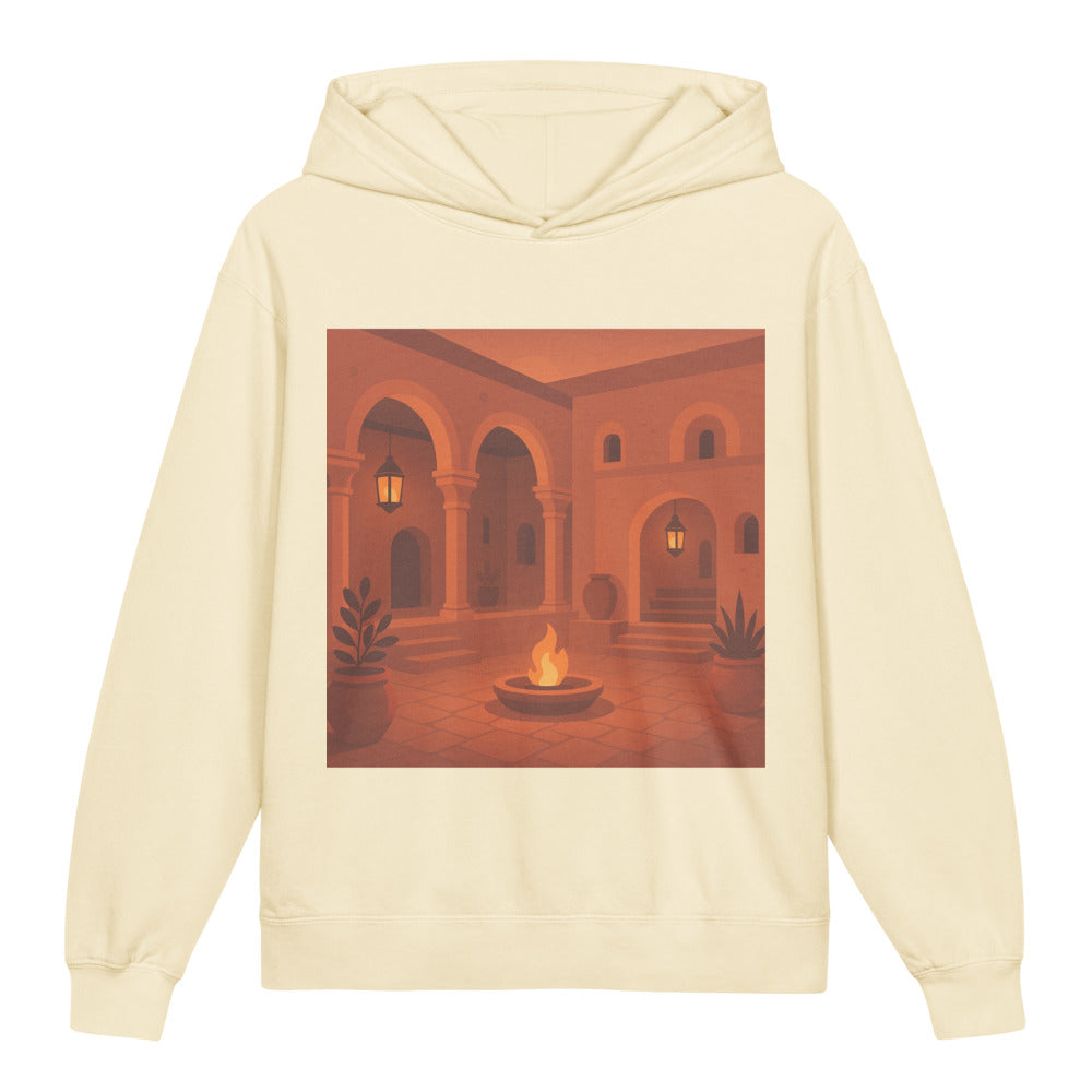 Emberlit Terracotta Courtyard - Ivory