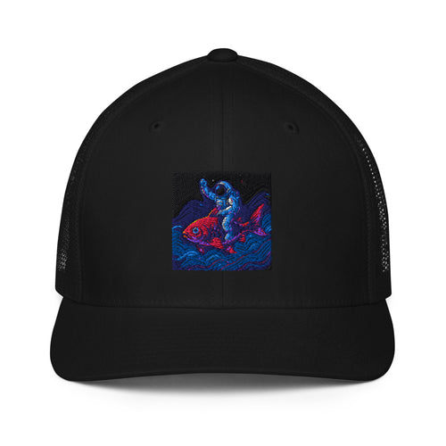 Cosmic Koi Wave Rider - Black