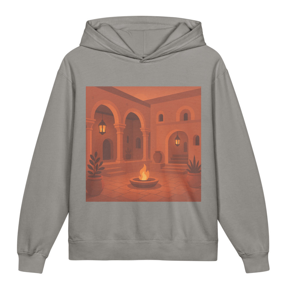 Emberlit Terracotta Courtyard - Grey