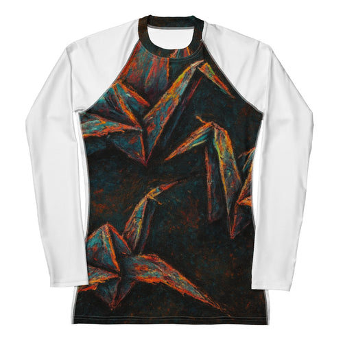 Anarchic Paper Cranes - White