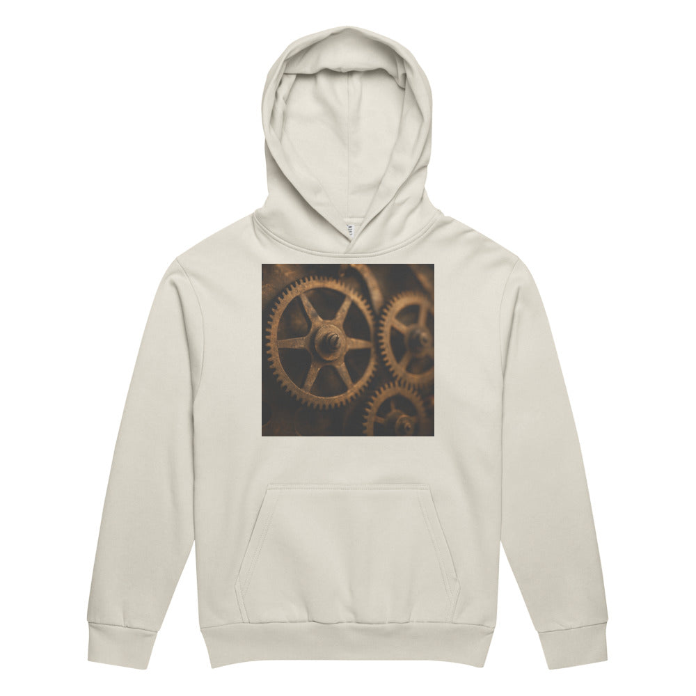 Timeworn Gears in Amber Light - View 1