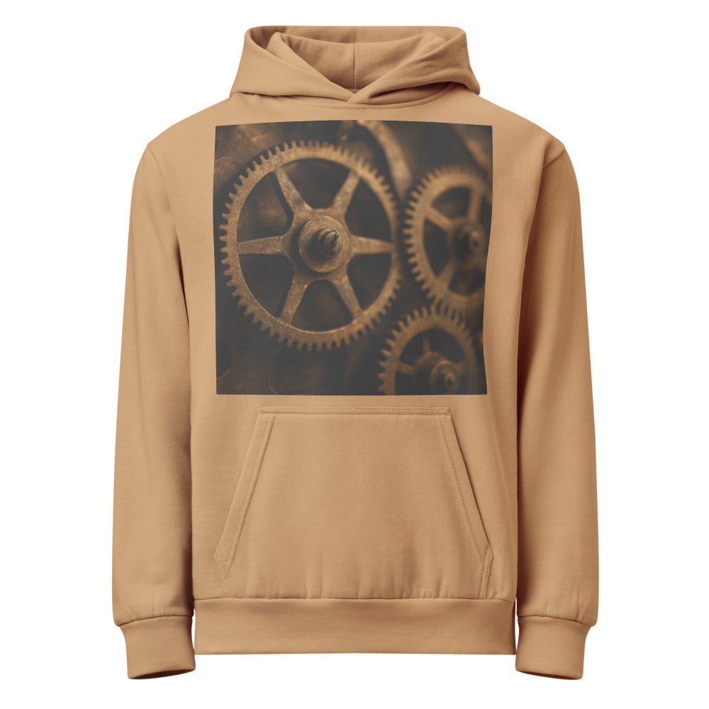 Timeworn Gears in Amber Light - Pigment Burro