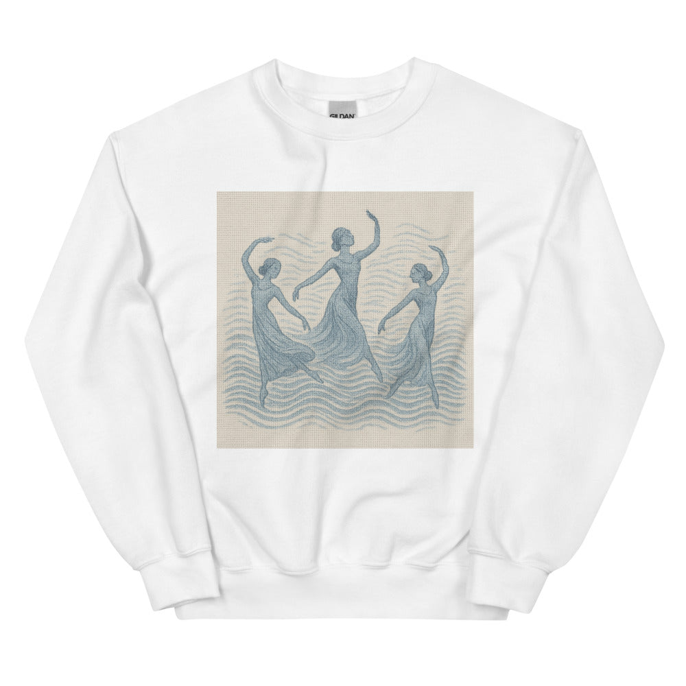 Serenity in Stitches - White