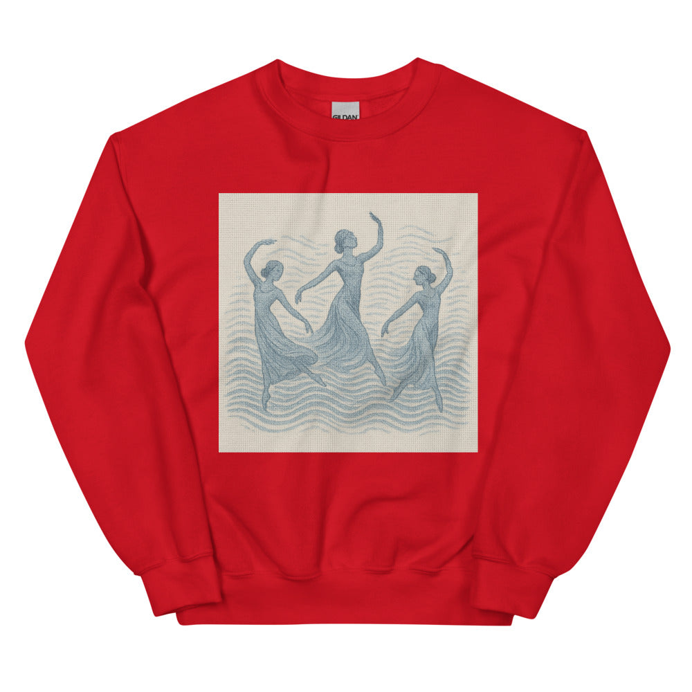 Serenity in Stitches - Red