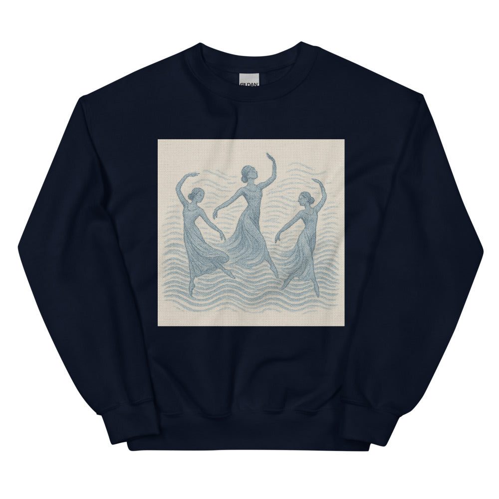 Serenity in Stitches - Navy