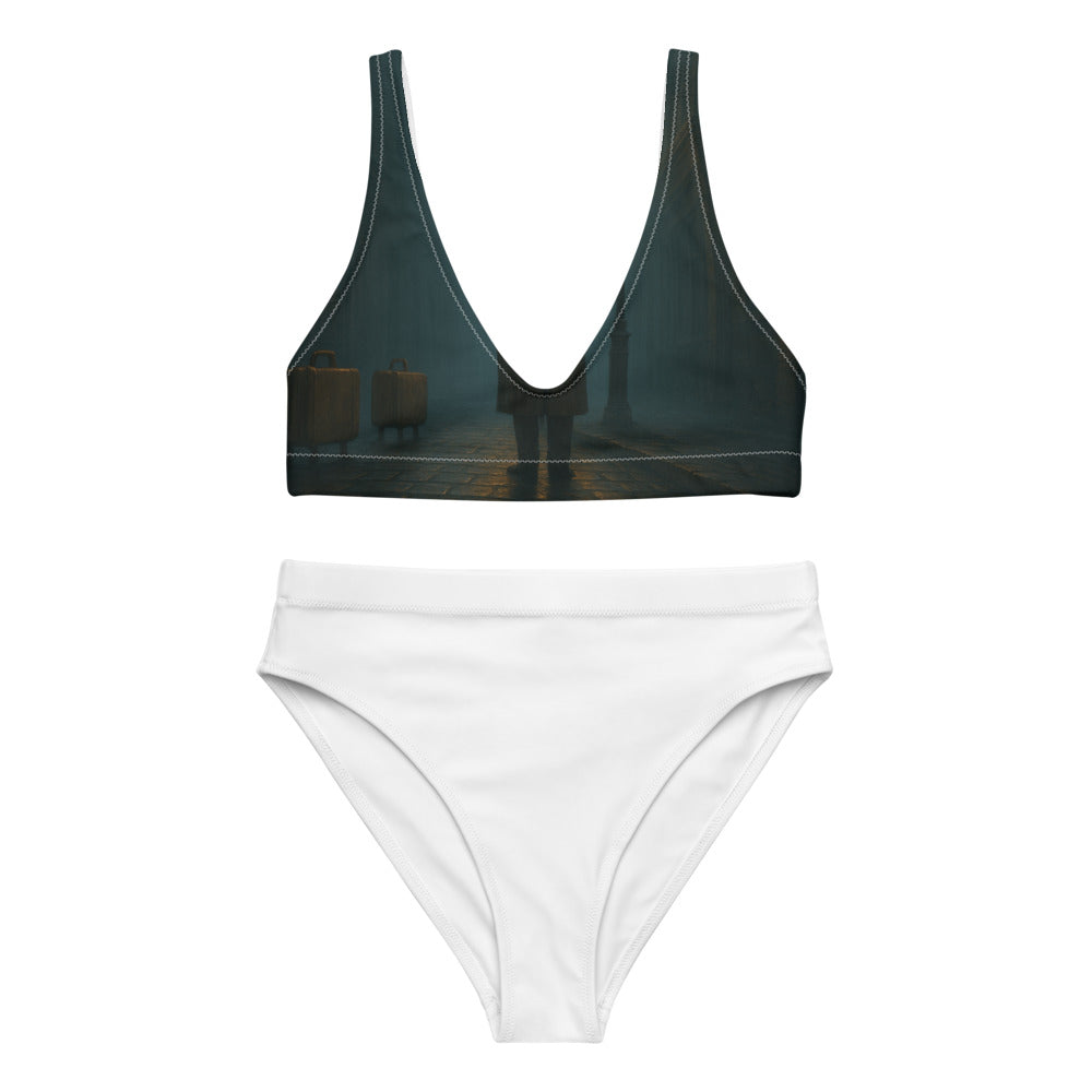 Paper Lanterns in the Fog - White