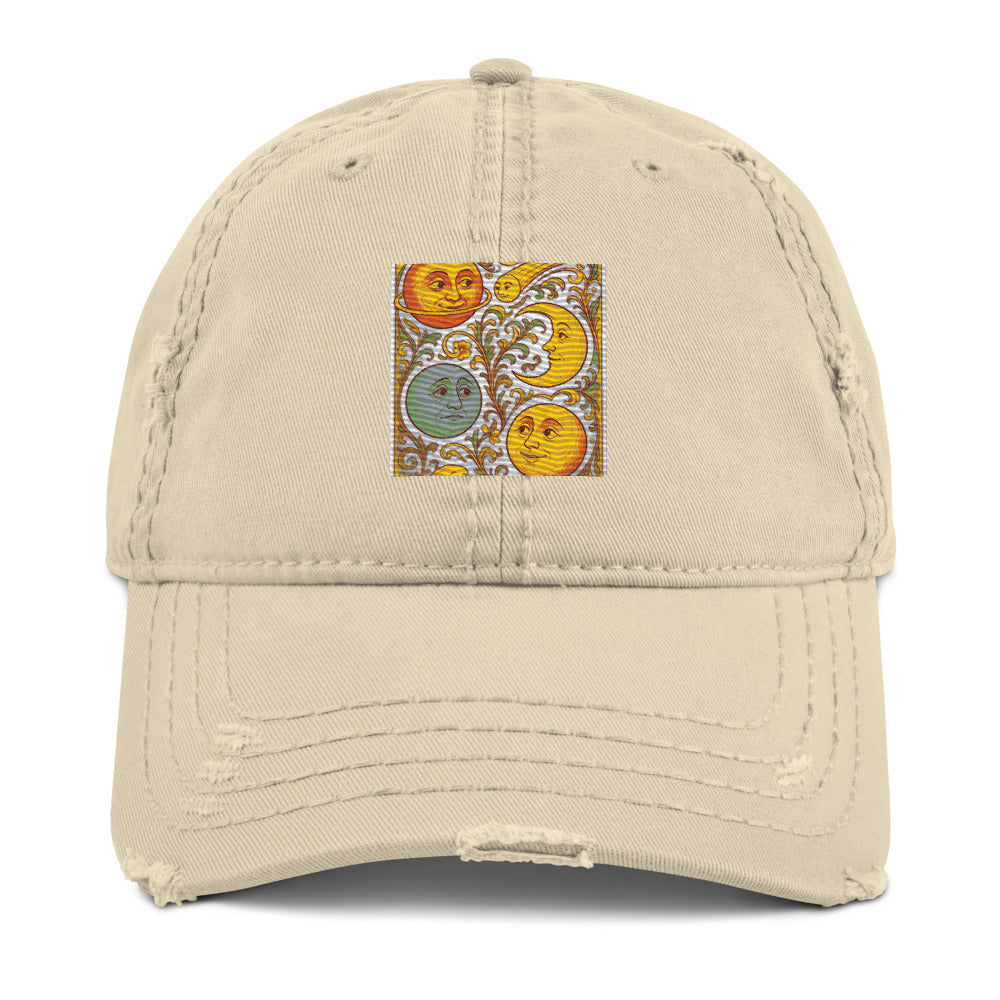 Celestial Courtiers Art Nouveau Print - View 1