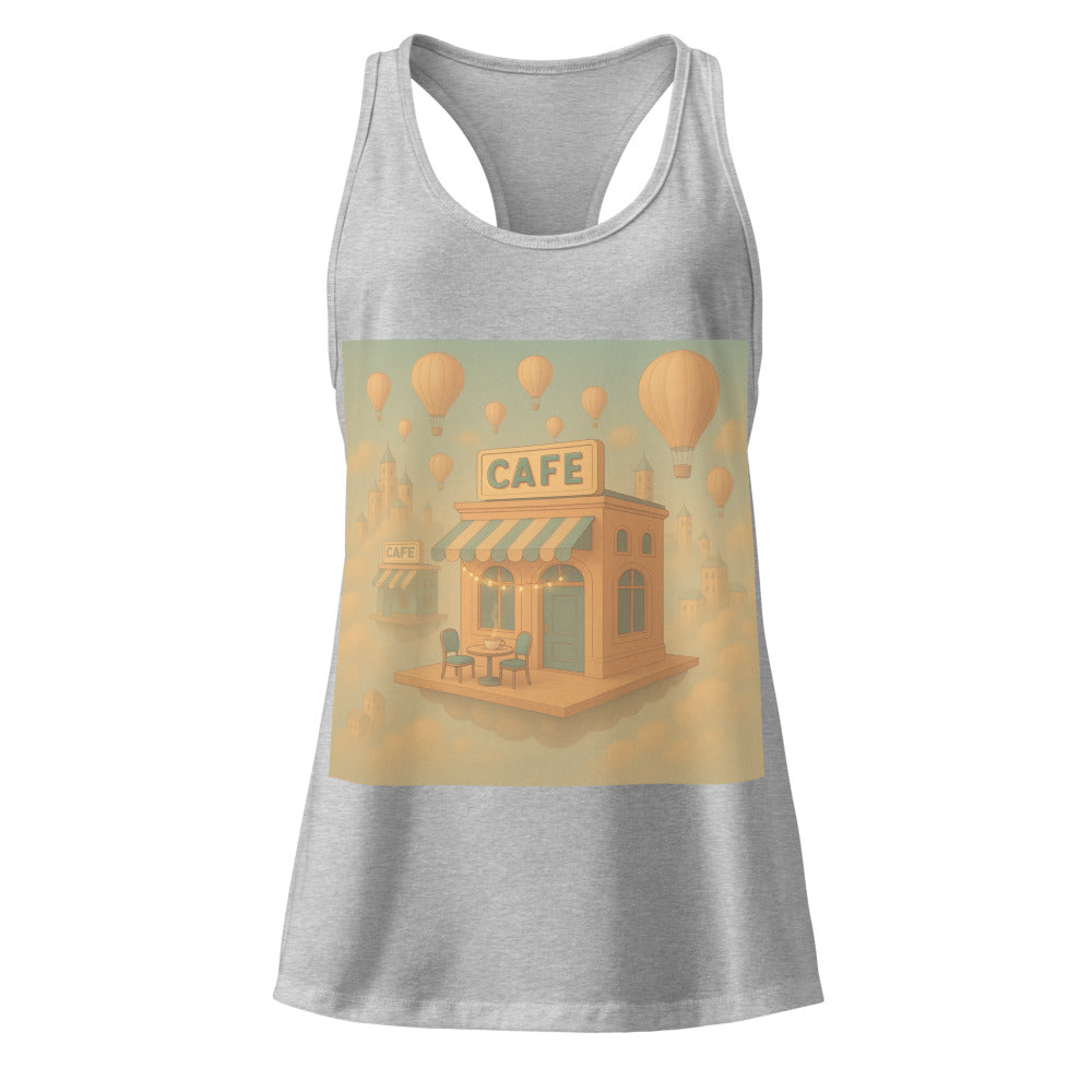 String-Lit Sky Café - Heather Gray
