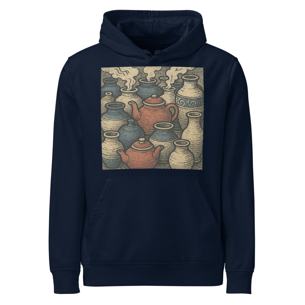 Steaming Teapot Market - French Navy