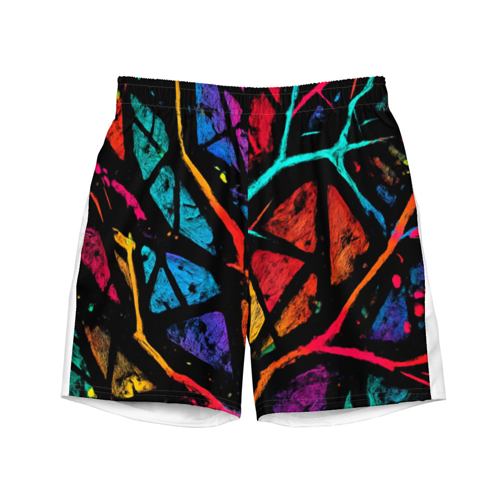 Electric Stained Glass Bloom - White