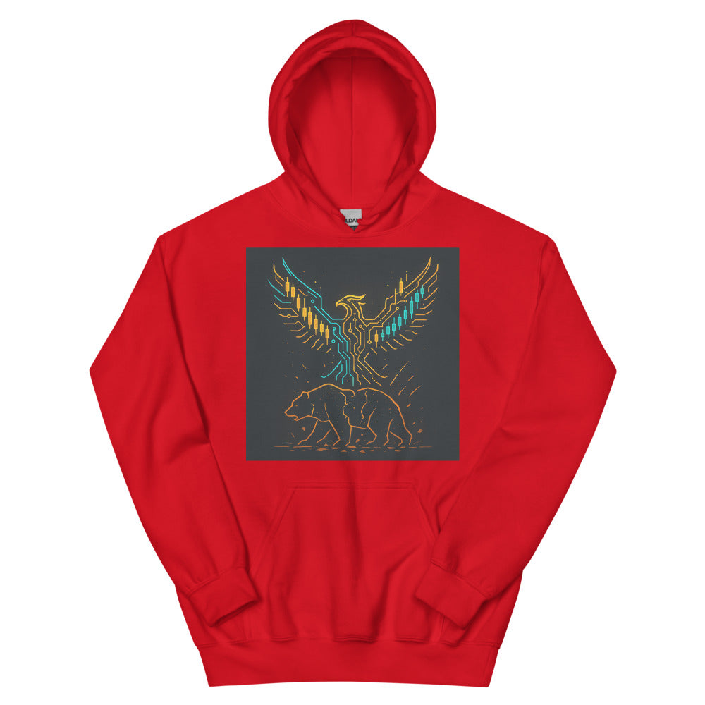 Neon Circuit Phoenix - Red