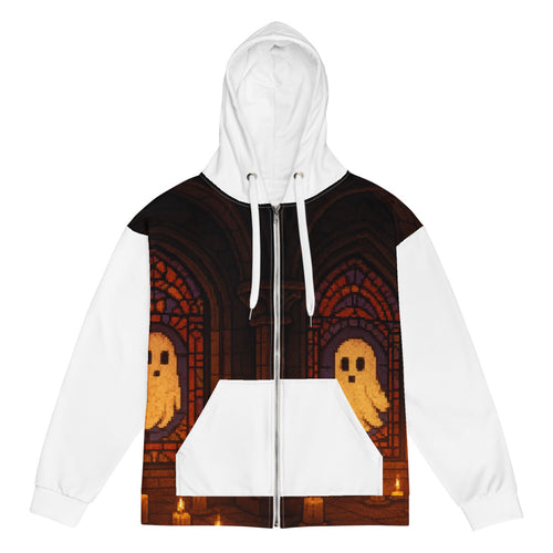 Candlelit Cathedral of Pixel Ghosts - White