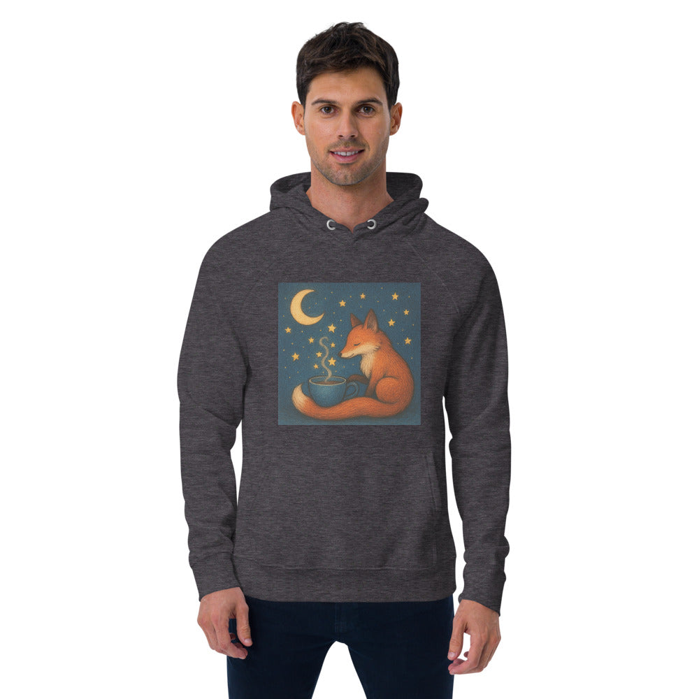 Moonlit Fox Tea Time - Charcoal Melange
