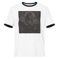 Glitch-Ripped Gothic Basilisk - White / Black