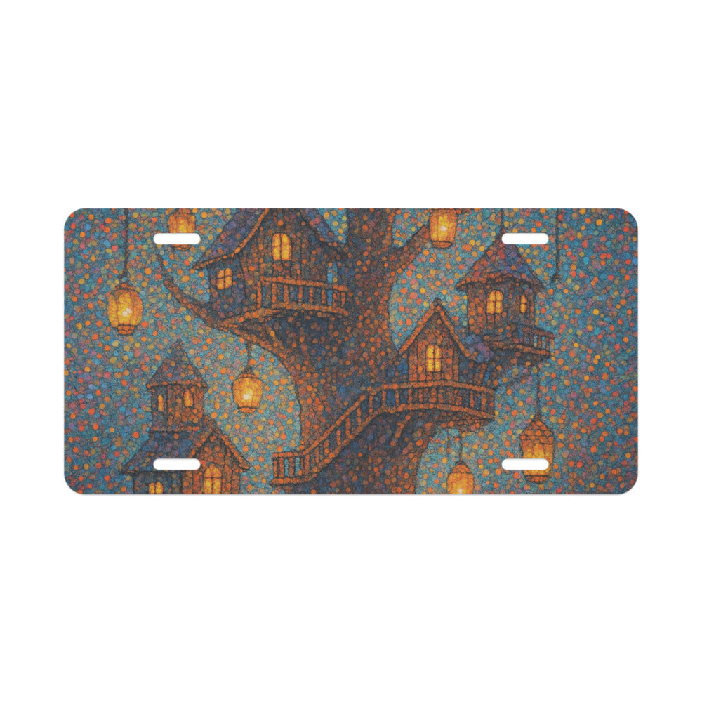 Lanternlit Confetti Treehouse Village - White Glossy