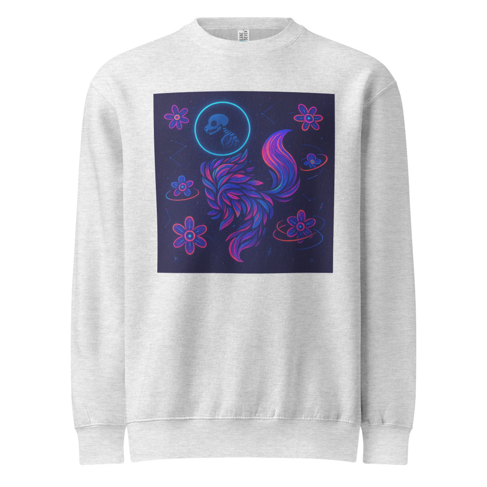 Phantom Petal Fox Halo - Heather Grey