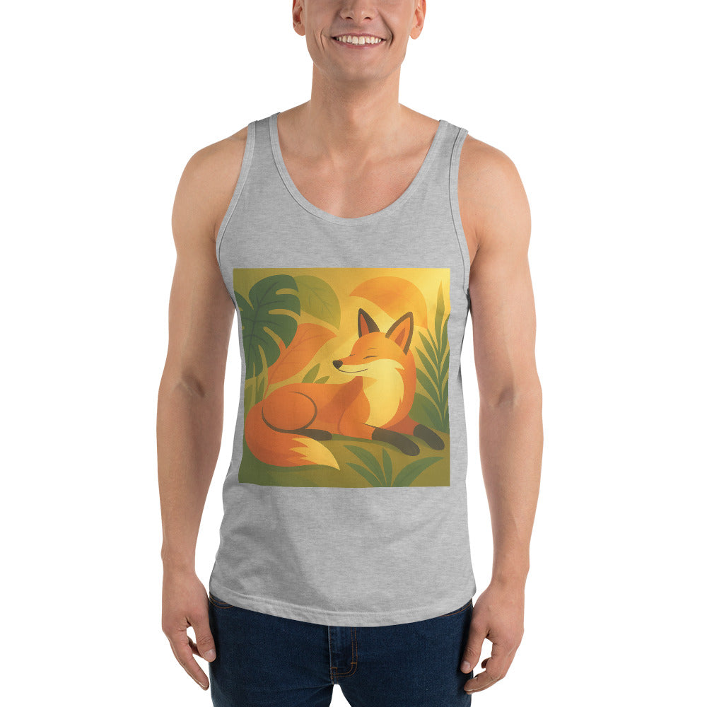 Sunbeam-Kissed Forest Fox - Athletic Heather