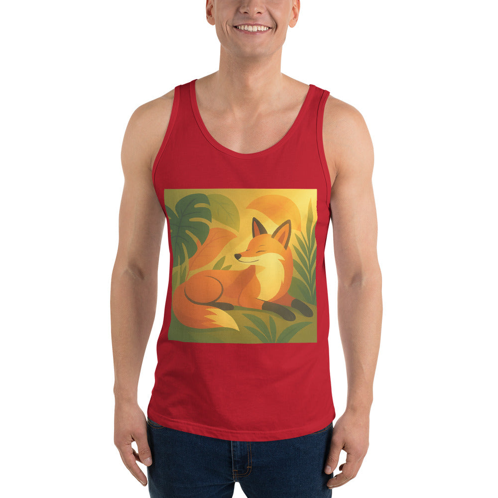 Sunbeam-Kissed Forest Fox - Red