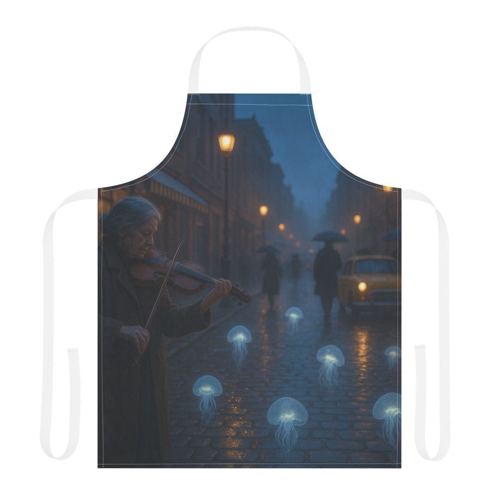 Twilight Jellyfish Serenade - White