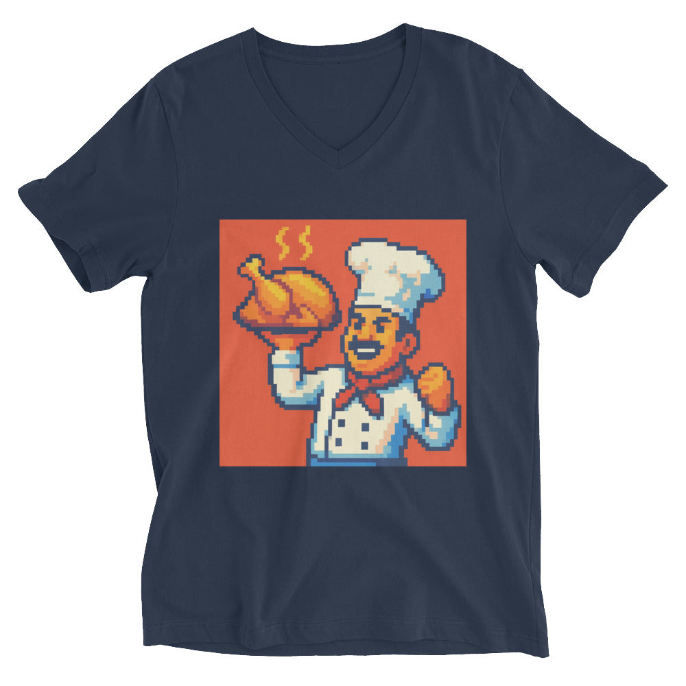 Pixel Chef's Golden Roast - Navy