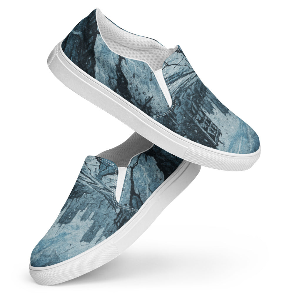 Cracked Ice Cityscape - View 2