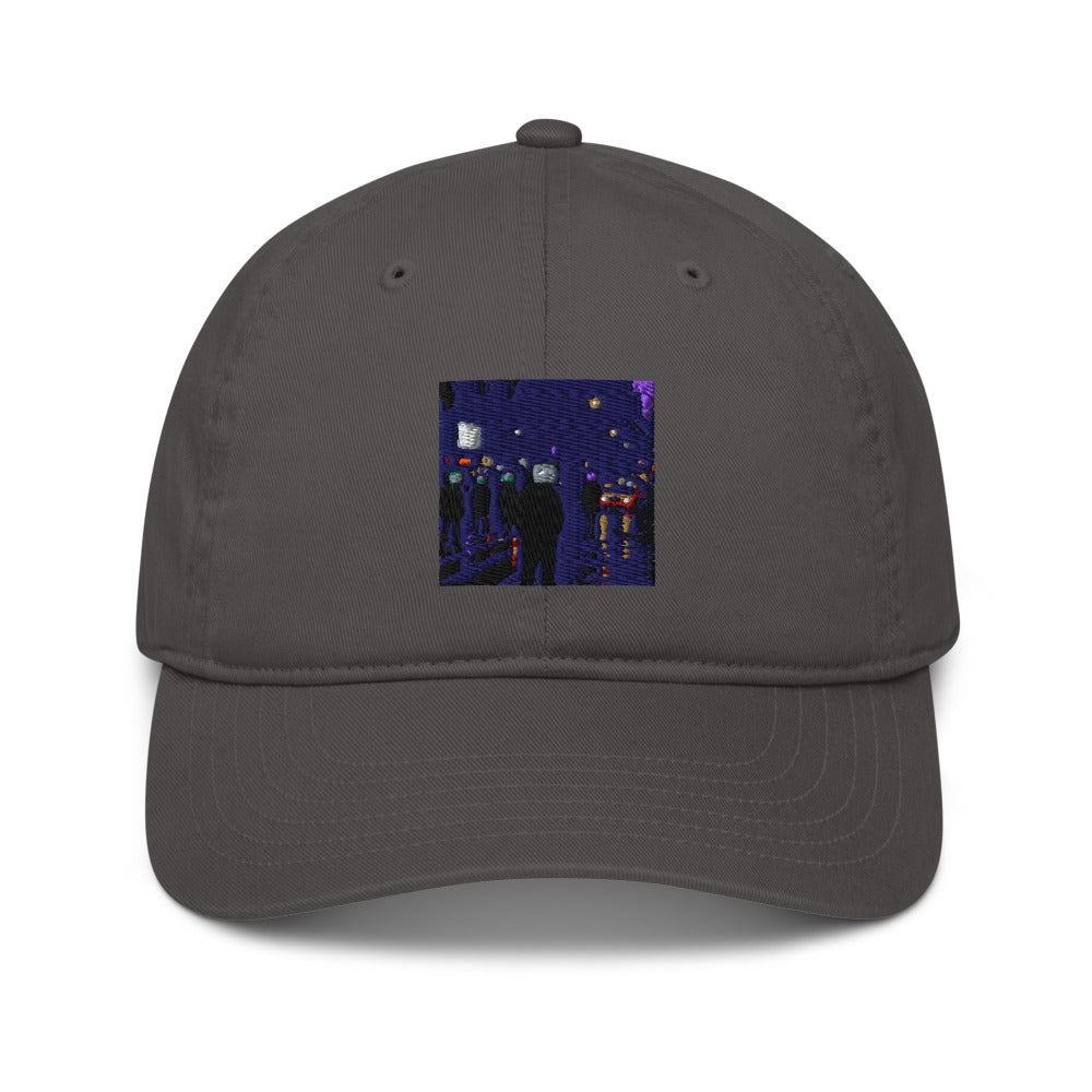 Midnight Static in the City - Charcoal