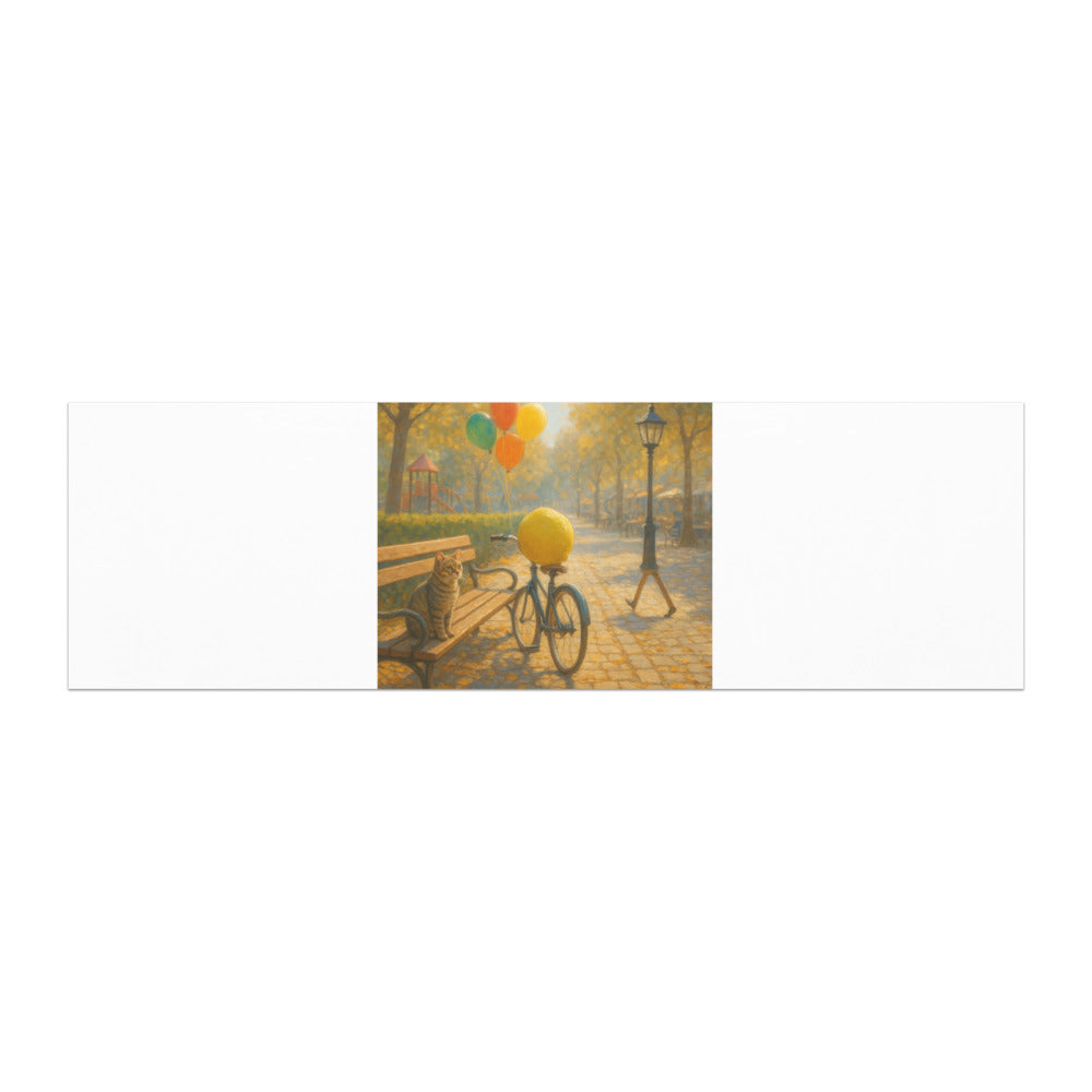 Tabby and the Lemon Bike - White