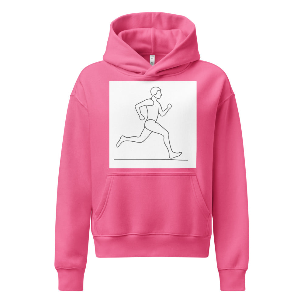 Effortless Stride Line Art - Charity Pink