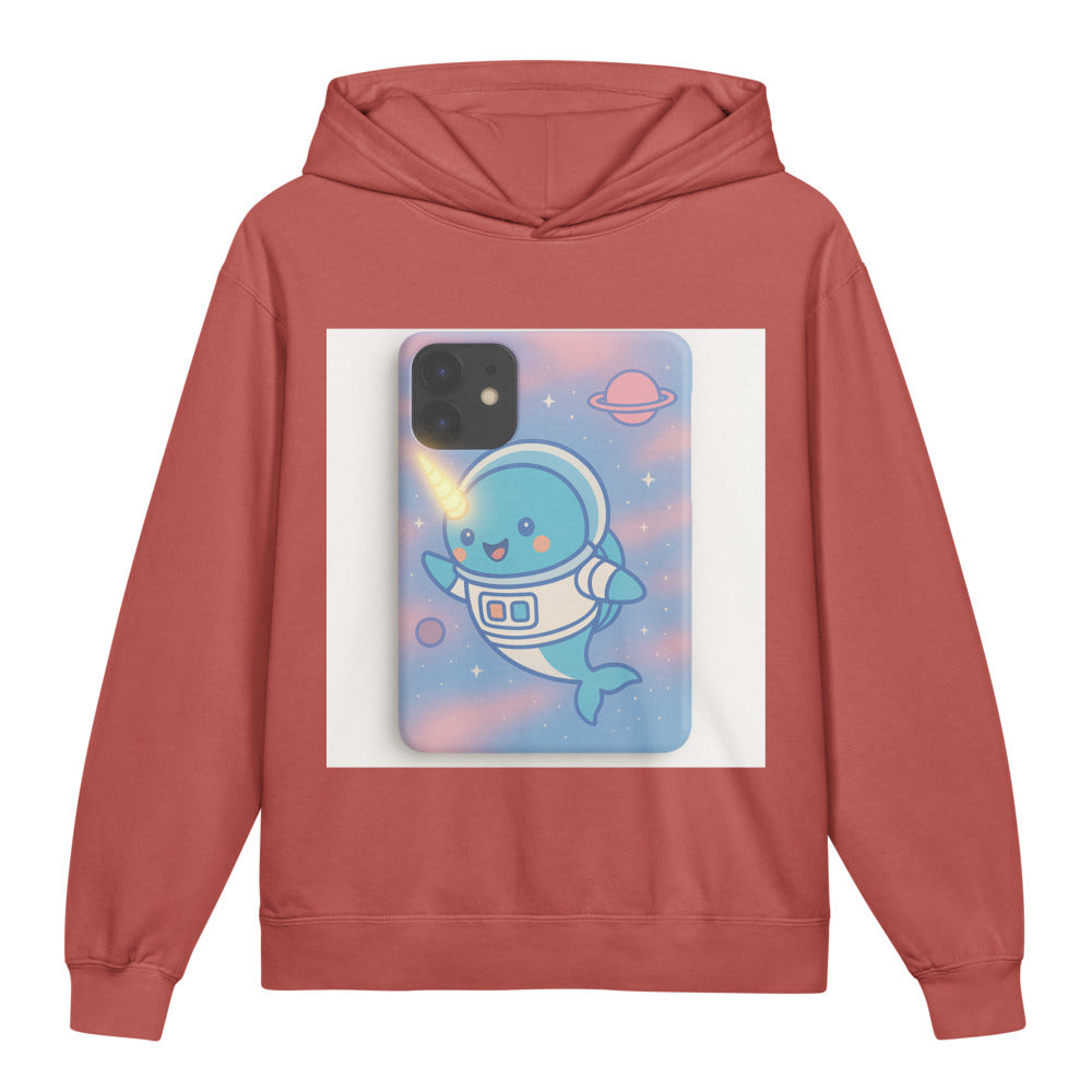 Starlit Narwhal Astronaut - Crimson