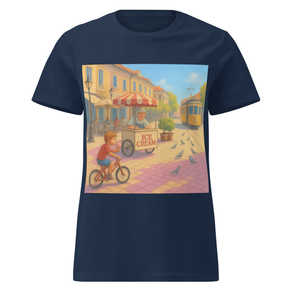 Sunlit Scoop Street - Navy