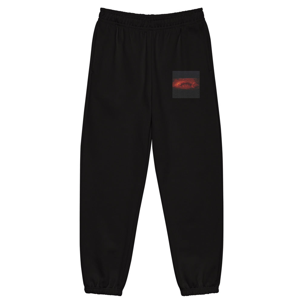 Neon Koi Circuit Ripples - Black