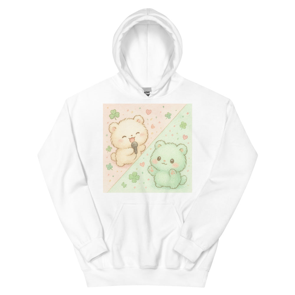Clover Chorus Cuddle Duo - White