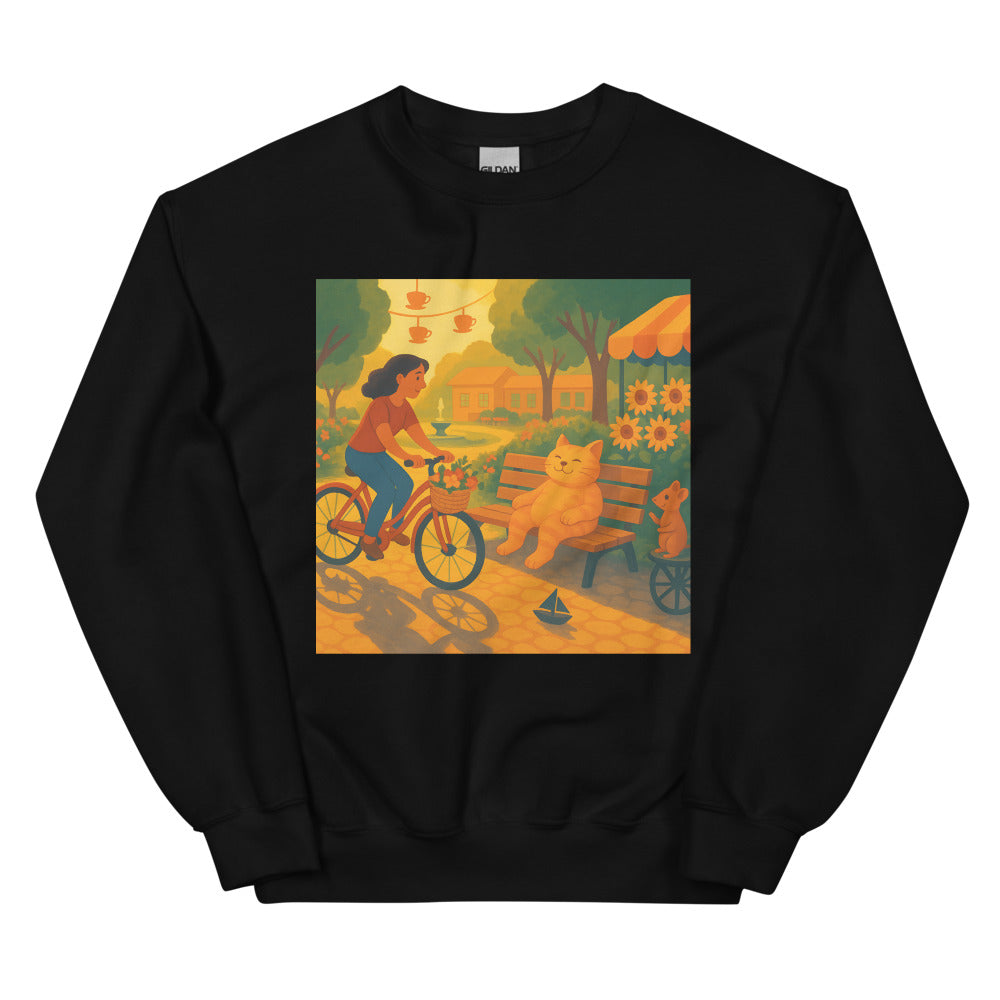 Bicycle Blooms and Whiskers - Black