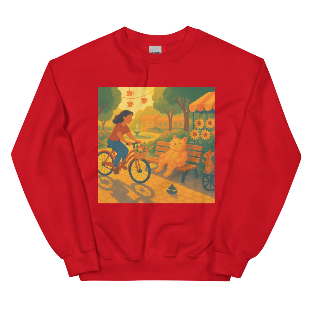 Bicycle Blooms and Whiskers - Red