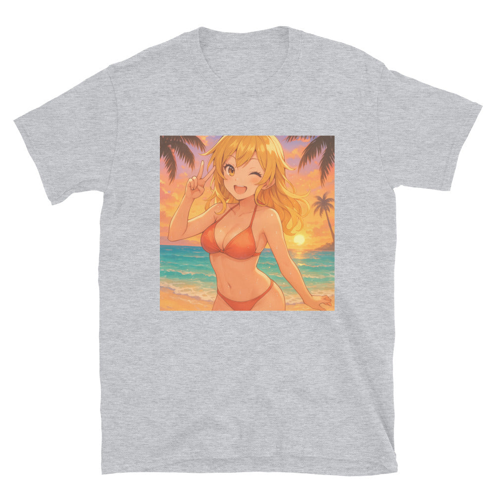 Golden Hour Beach Bliss - Sport Grey