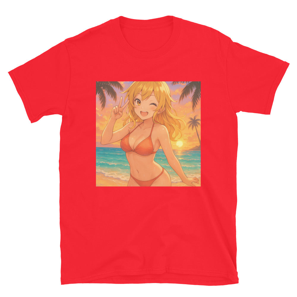 Golden Hour Beach Bliss - Red