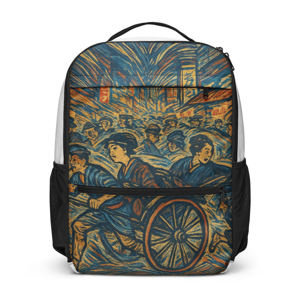 Neon Rickshaw Rush - Black