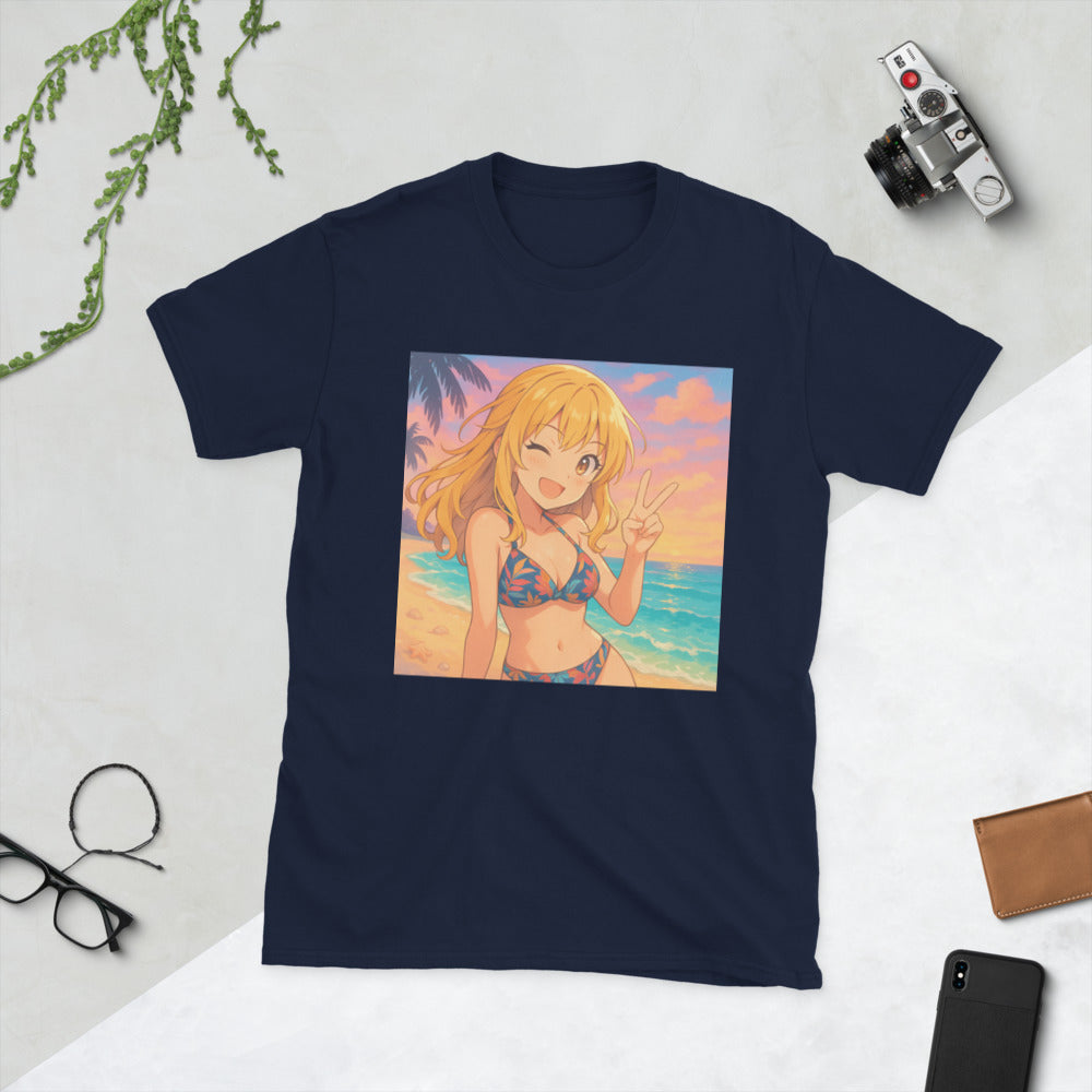 Golden Hour Beach Vibes - Navy