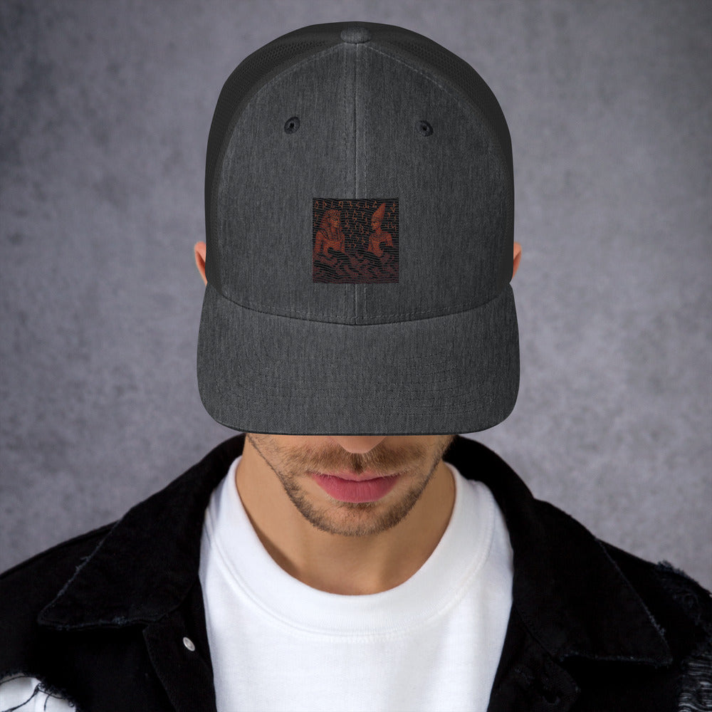 Stitched Curse of the Pharaohs - Dark Heather Gray