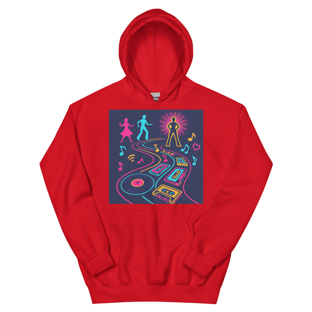 Vinyl to Neon Groove - Red