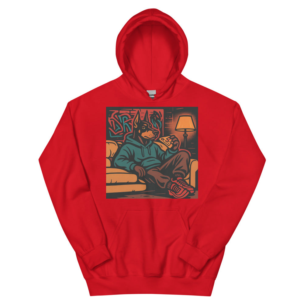 Midnight Slice Doberman - Red