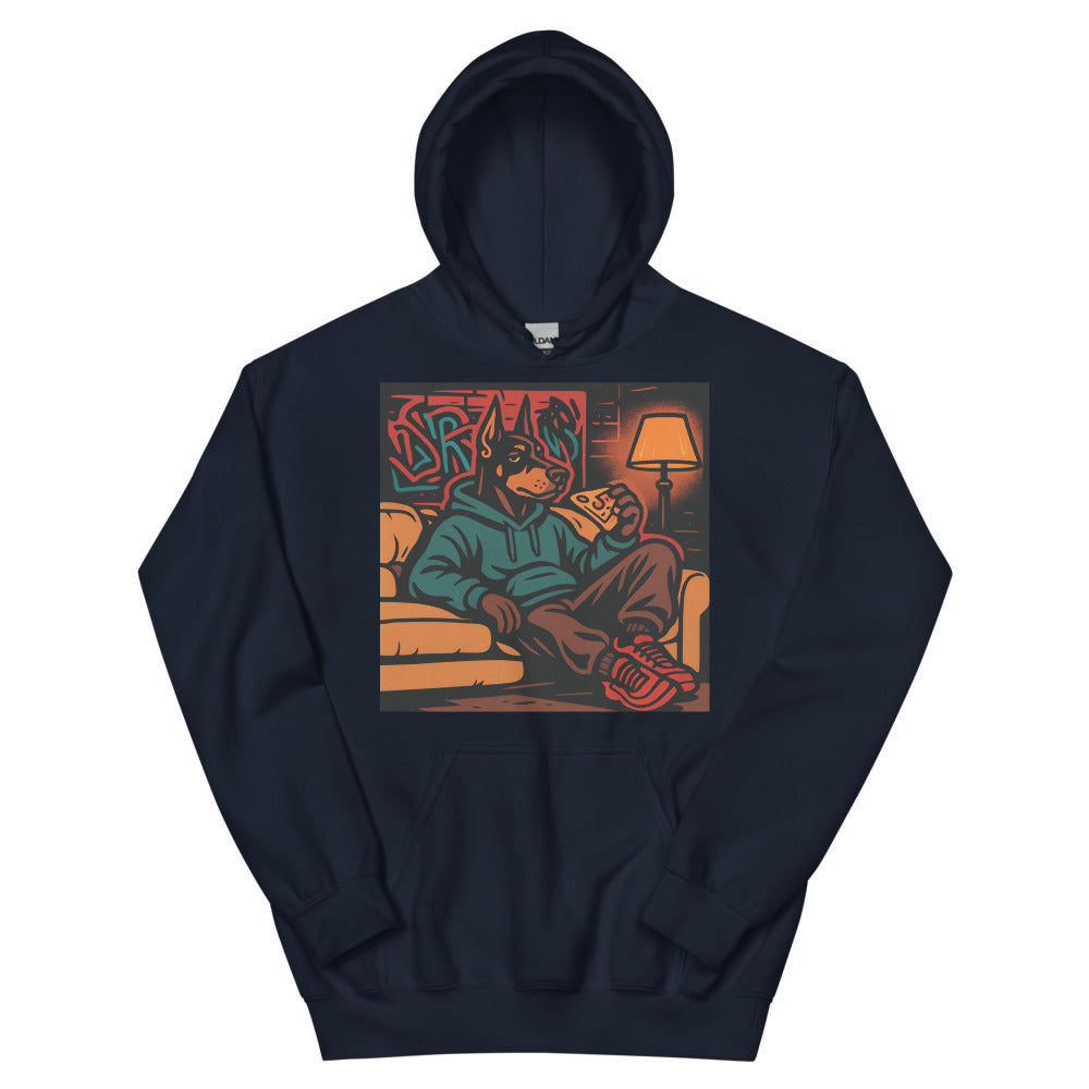 Midnight Slice Doberman - Navy