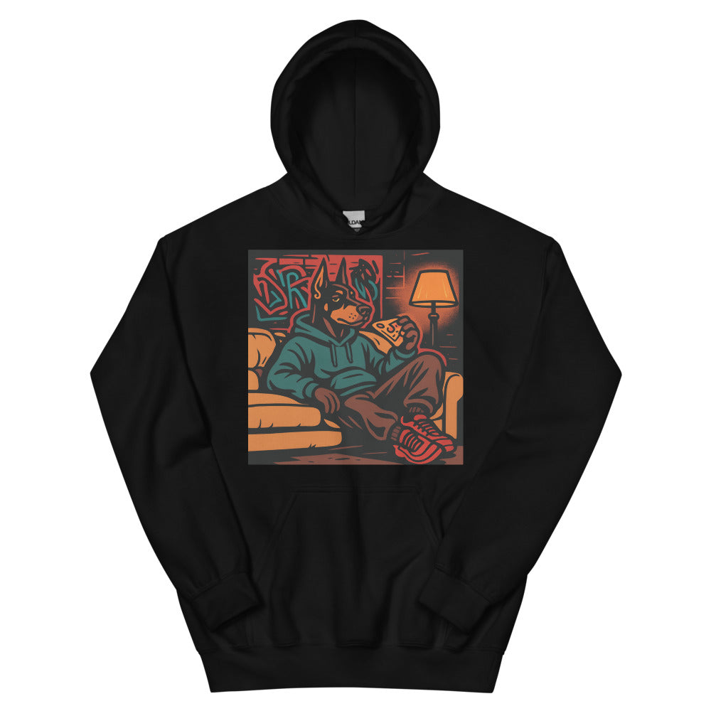 Midnight Slice Doberman - Black