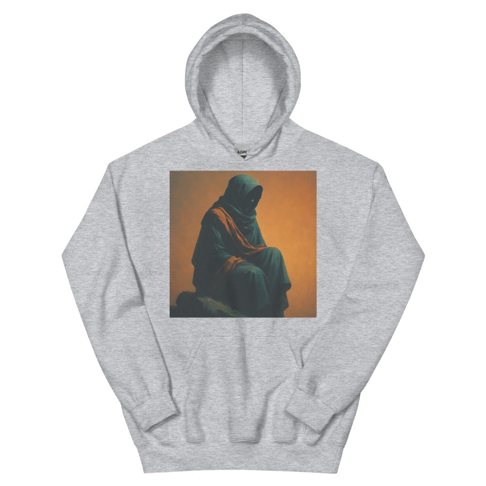 Amber Sentinel in Teal Cloak - Sport Grey