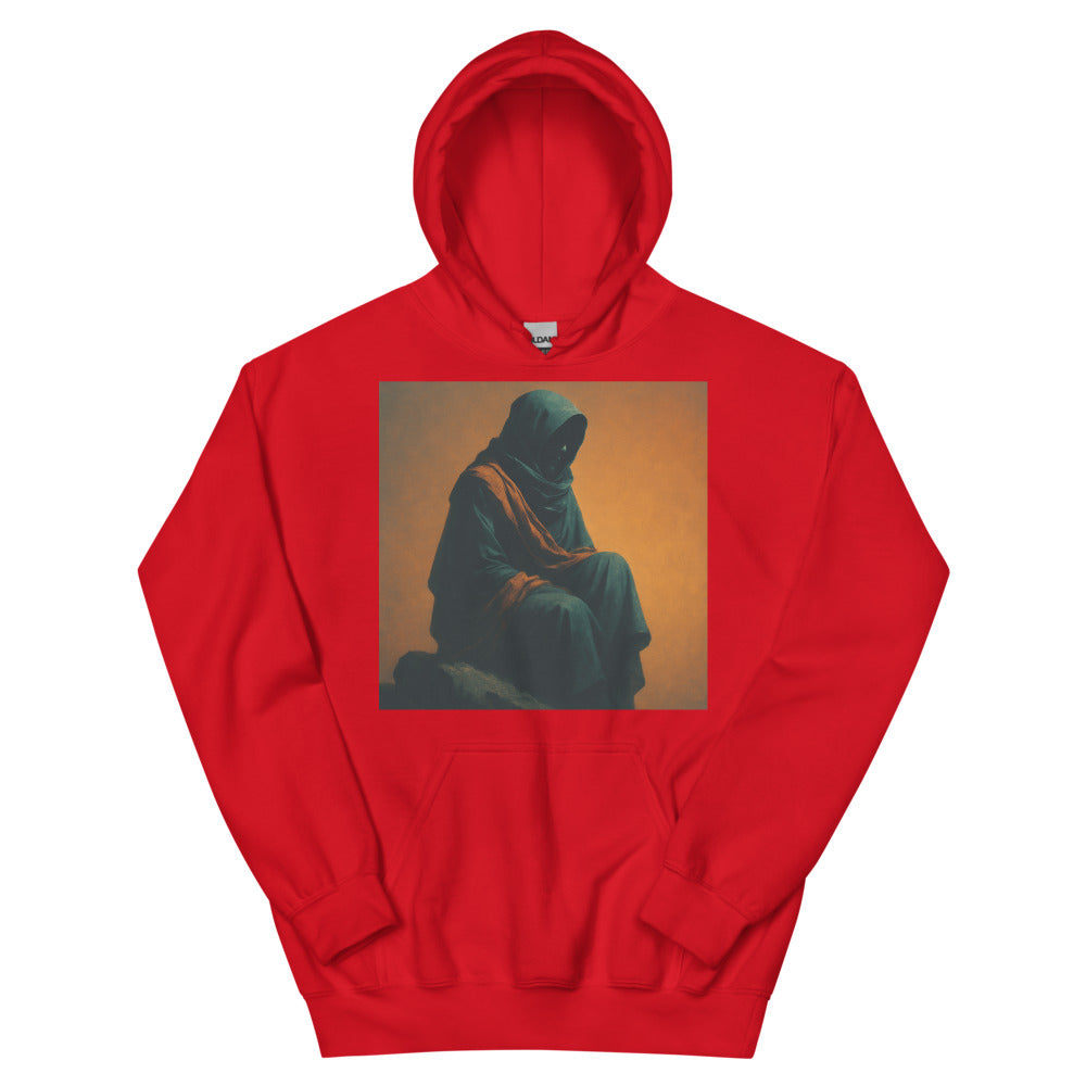Amber Sentinel in Teal Cloak - Red