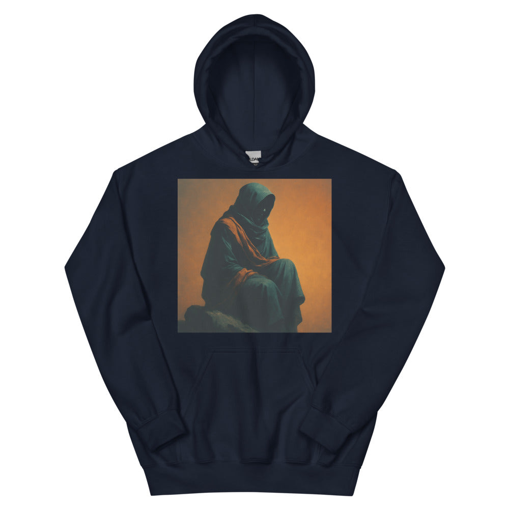 Amber Sentinel in Teal Cloak - Navy